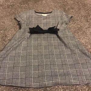 Zara girls dress size 6. Runs short.